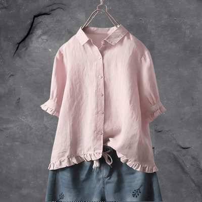 Elvina - Relaxed Button-Down Shirt