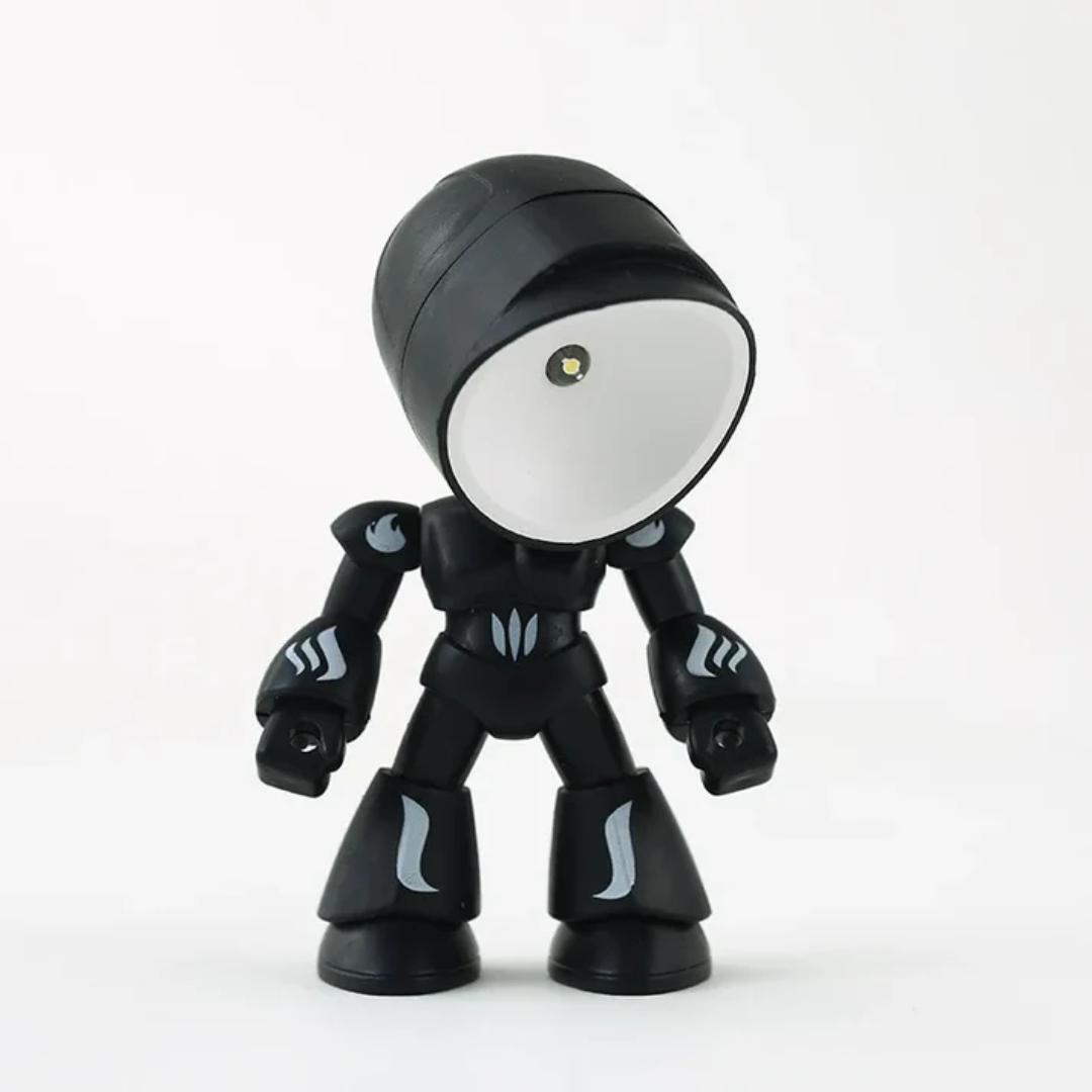 Novaryn – Modern Robot Inspired LED Table Lamp 1 Light