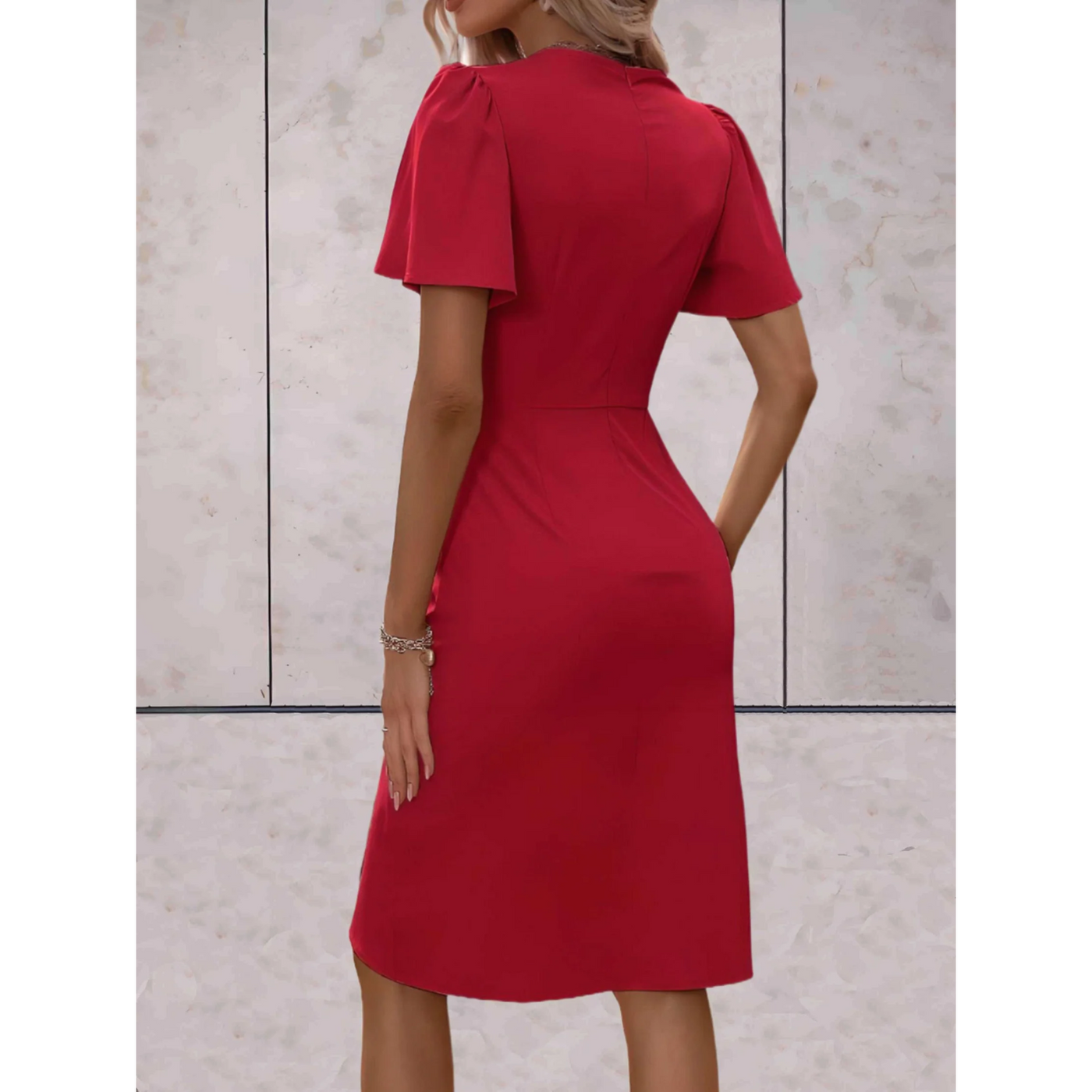 Evelina - Elegant Wrap Dress