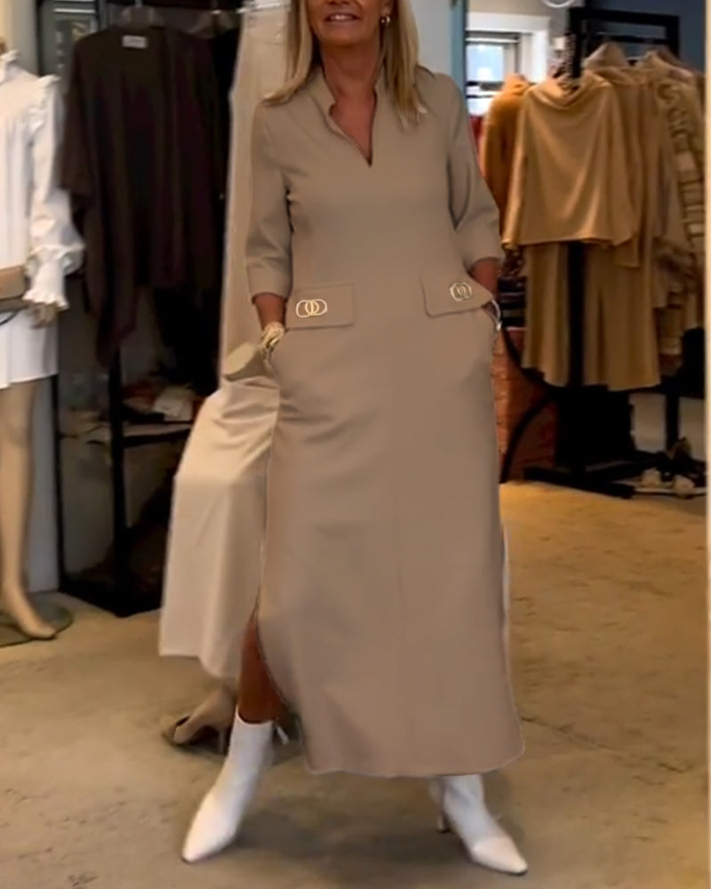 Dalah - Midi Jurk Voor Dames - Stijlvol & Comfortabel