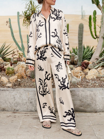 Bettina - Set van Blouse en Broek