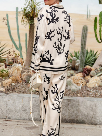 Bettina - Set van Blouse en Broek