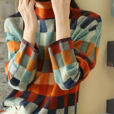 Geneveve - Comfortable Colored Sweater for Women