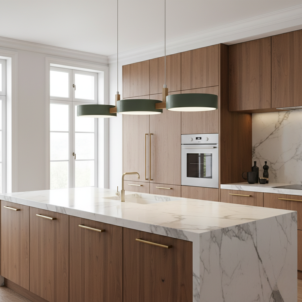 Trestra - Linear Pendant Light Scandinavian Design for Dining and Kitchen