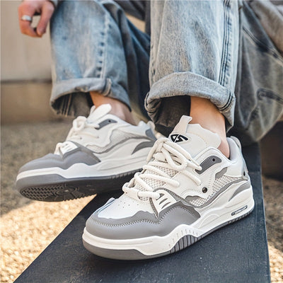 Geometrische sportieve sneakers - casual en trendy