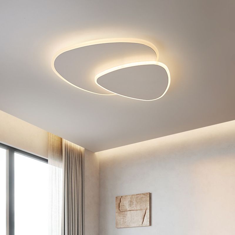 Aliven – Modern White Ceiling Light Metal Acrylic