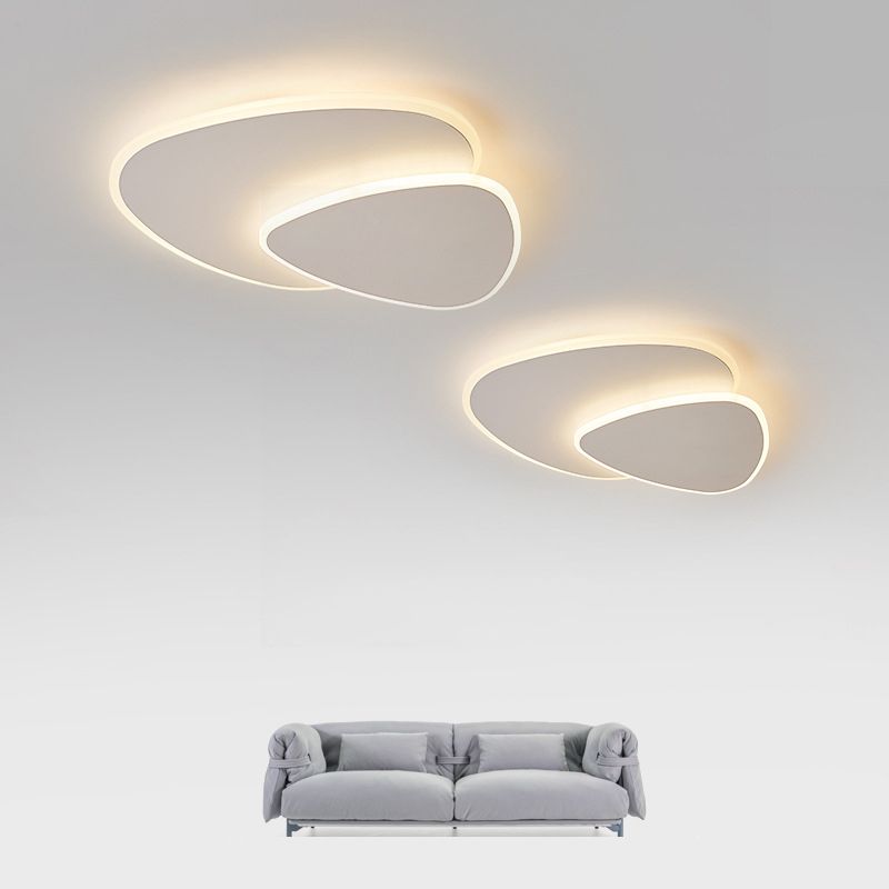 Aliven – Modern White Ceiling Light Metal Acrylic