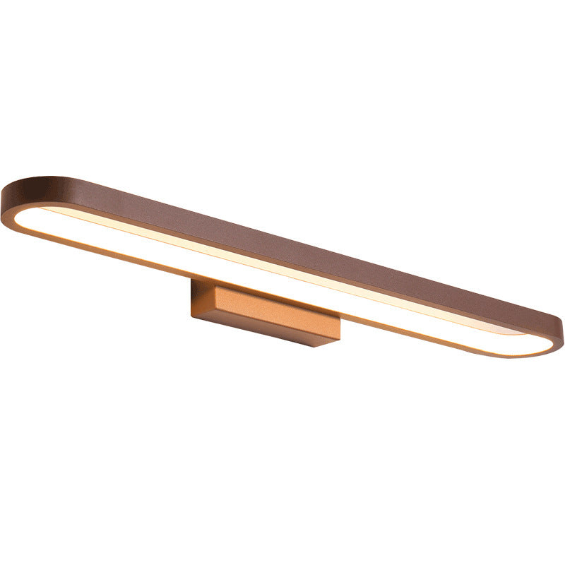 Verano – Modern Wall Light, Linear Design, Coffee Colour