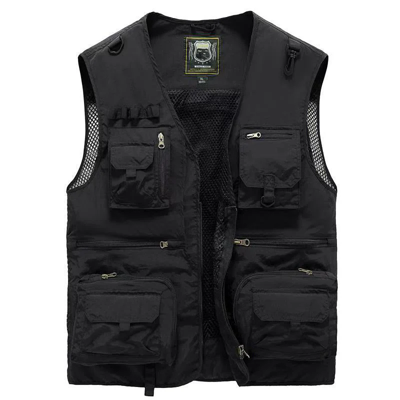 Multifunctioneel Outdoor Vest Heren – Ademend Met Veel Opbergzakken