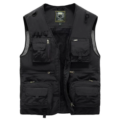 Multifunctioneel Outdoor Vest Heren – Ademend Met Veel Opbergzakken