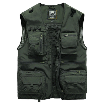 Multifunctioneel Outdoor Vest Heren – Ademend Met Veel Opbergzakken