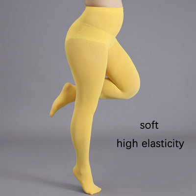 Fleur | Casual pantyhose in large sizes, 80D elastic and ultra-soft