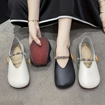 Nina | Comfortabele dames mocassins met knoopsluiting