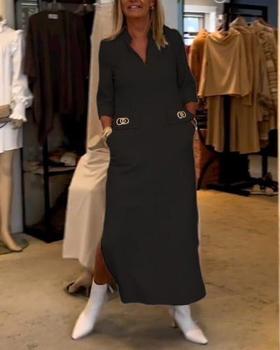 Dalah - Midi Jurk Voor Dames - Stijlvol & Comfortabel