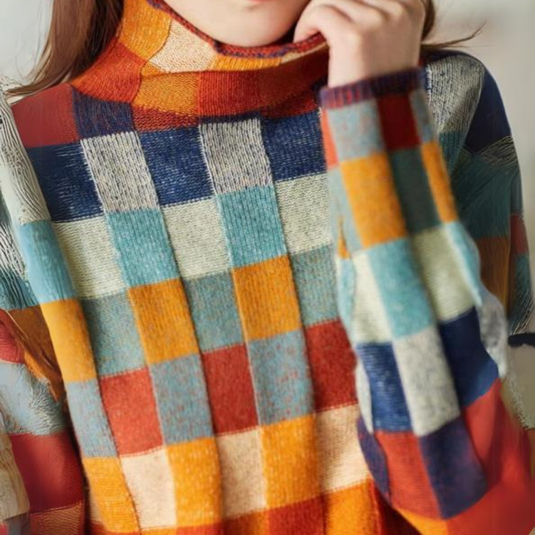 Geneveve - Comfortable Colored Sweater for Women