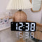 Zenvira – LED Mirror Alarm Clock With Temperature And Snooze