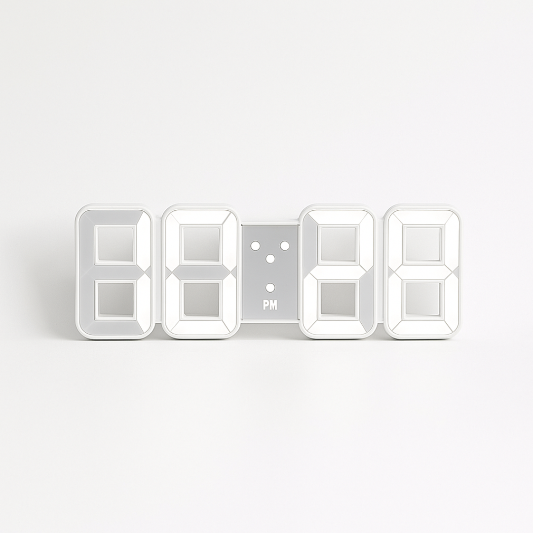 Vevora – 3D LED Digital Wall Clock With USB