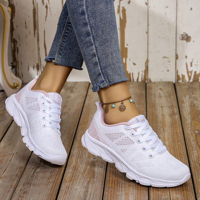 Joyce | Women's contrasting lace-up sneakers