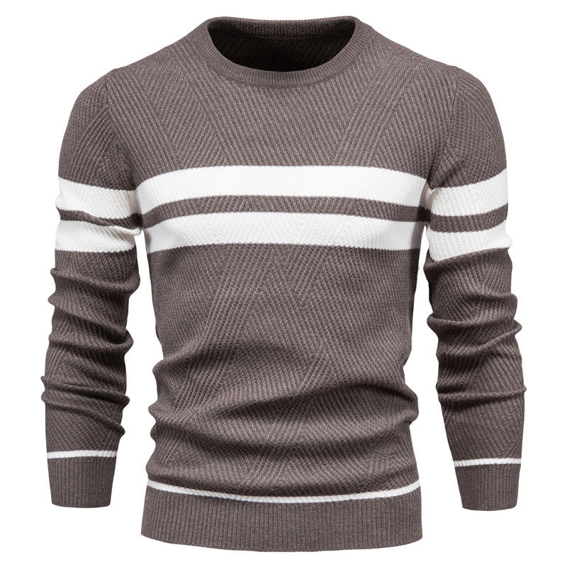 Elias - Casual striped sweater 