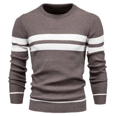 Elias - Casual striped sweater 
