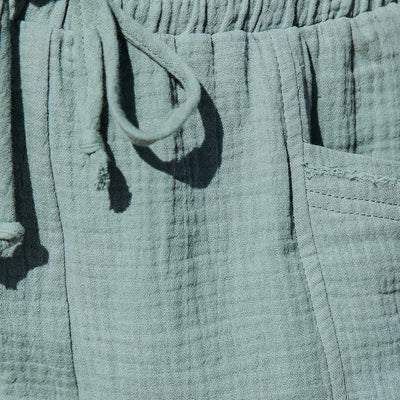 Kelsey - Drawstring Biker Shorts with Pockets