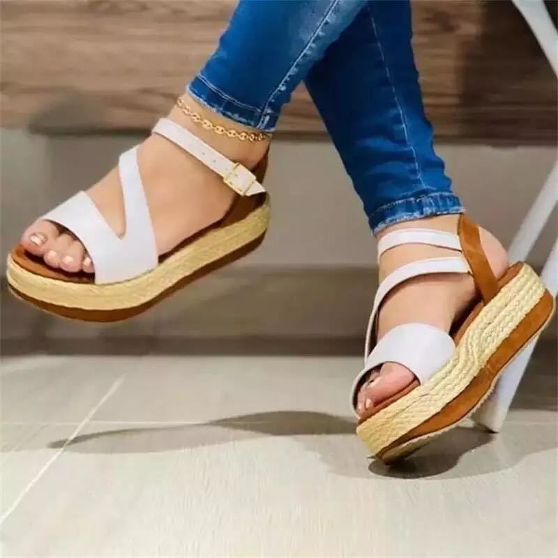 Hanna - Comfortable platform sandals