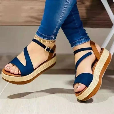 Hanna - Comfortable platform sandals