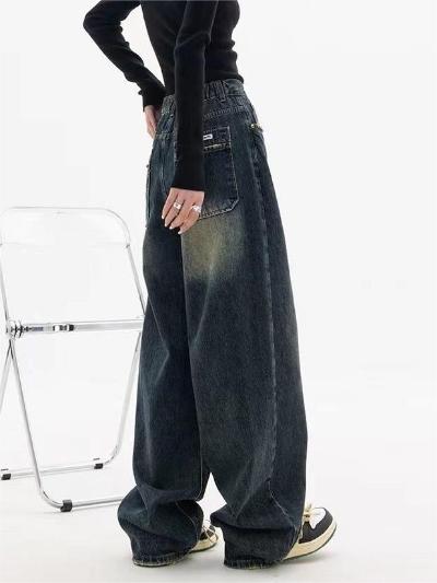 Dawnie - Klassieke Baggy Broek voor Vrouwen