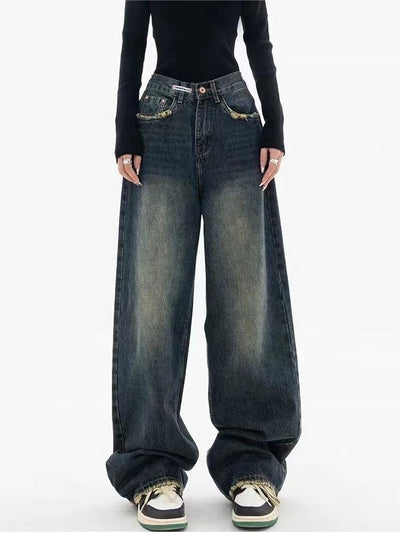 Dawnie - Klassieke Baggy Broek voor Vrouwen