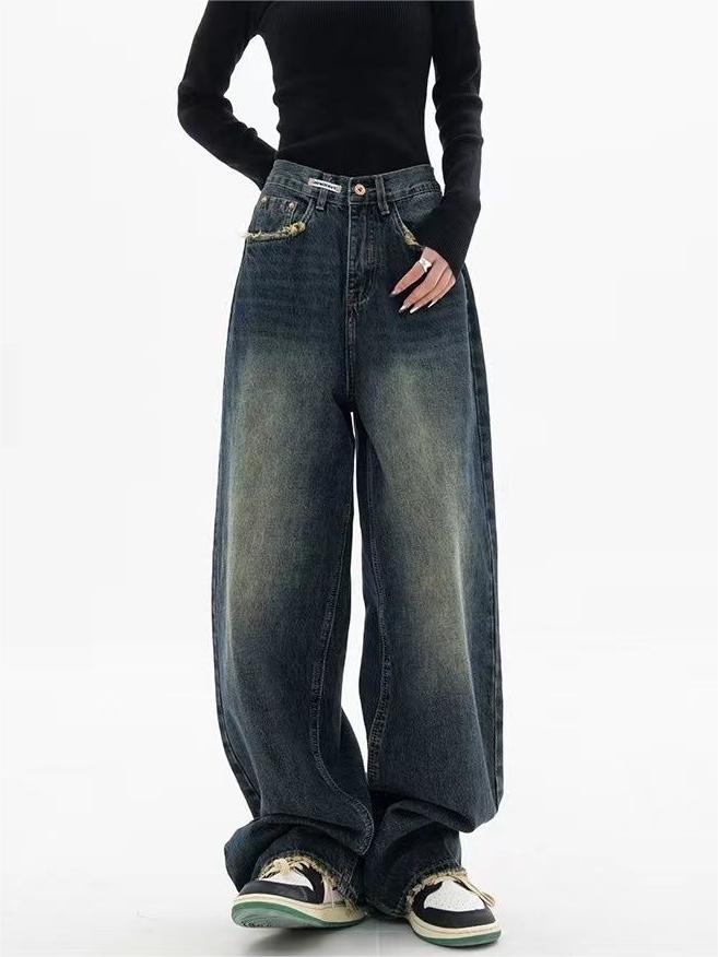 Dawnie - Klassieke Baggy Broek voor Vrouwen