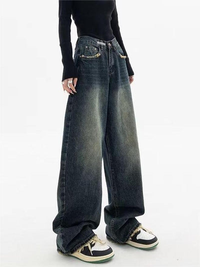 Dawnie - Klassieke Baggy Broek voor Vrouwen