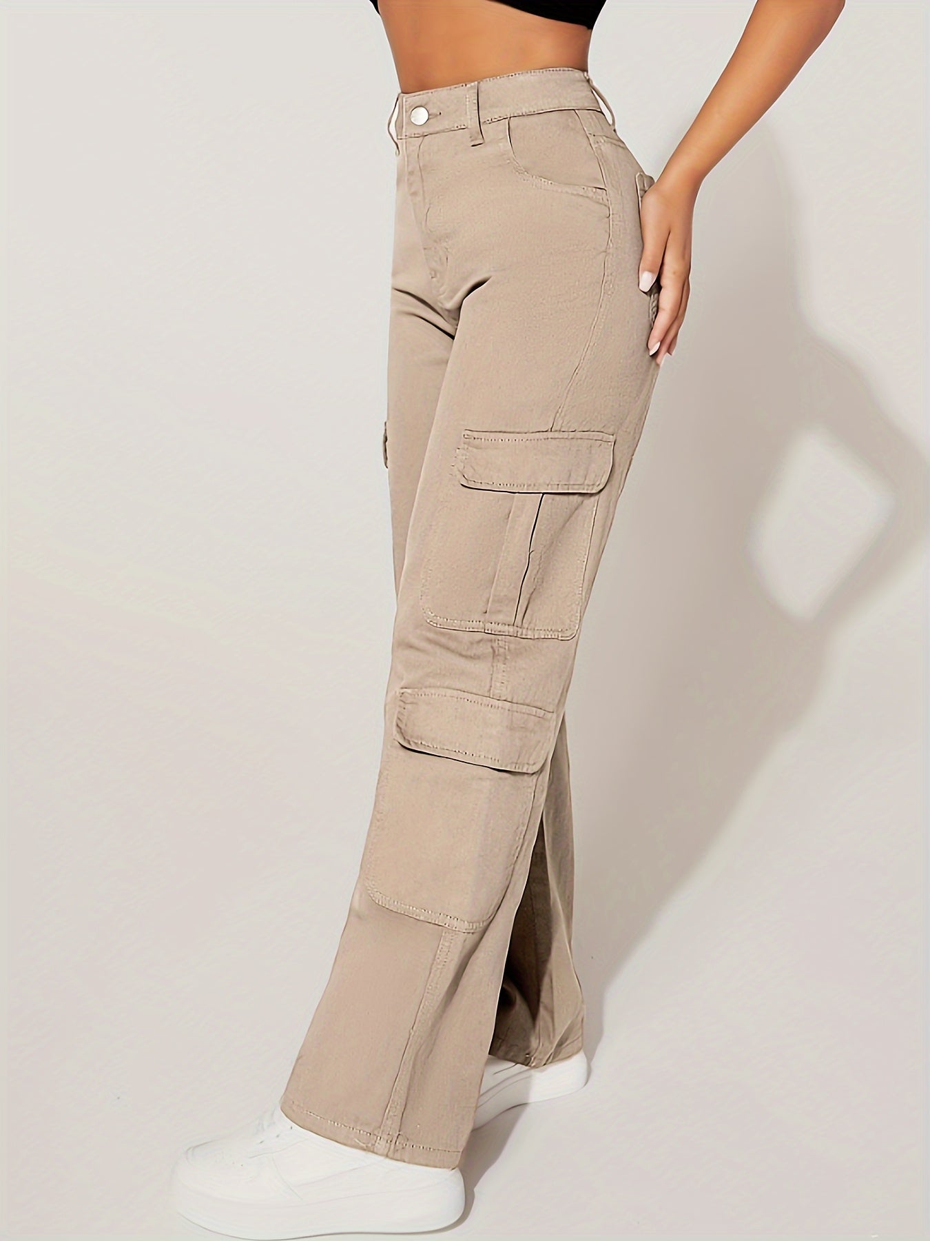 Pien | Rechte jeans met klepzakken