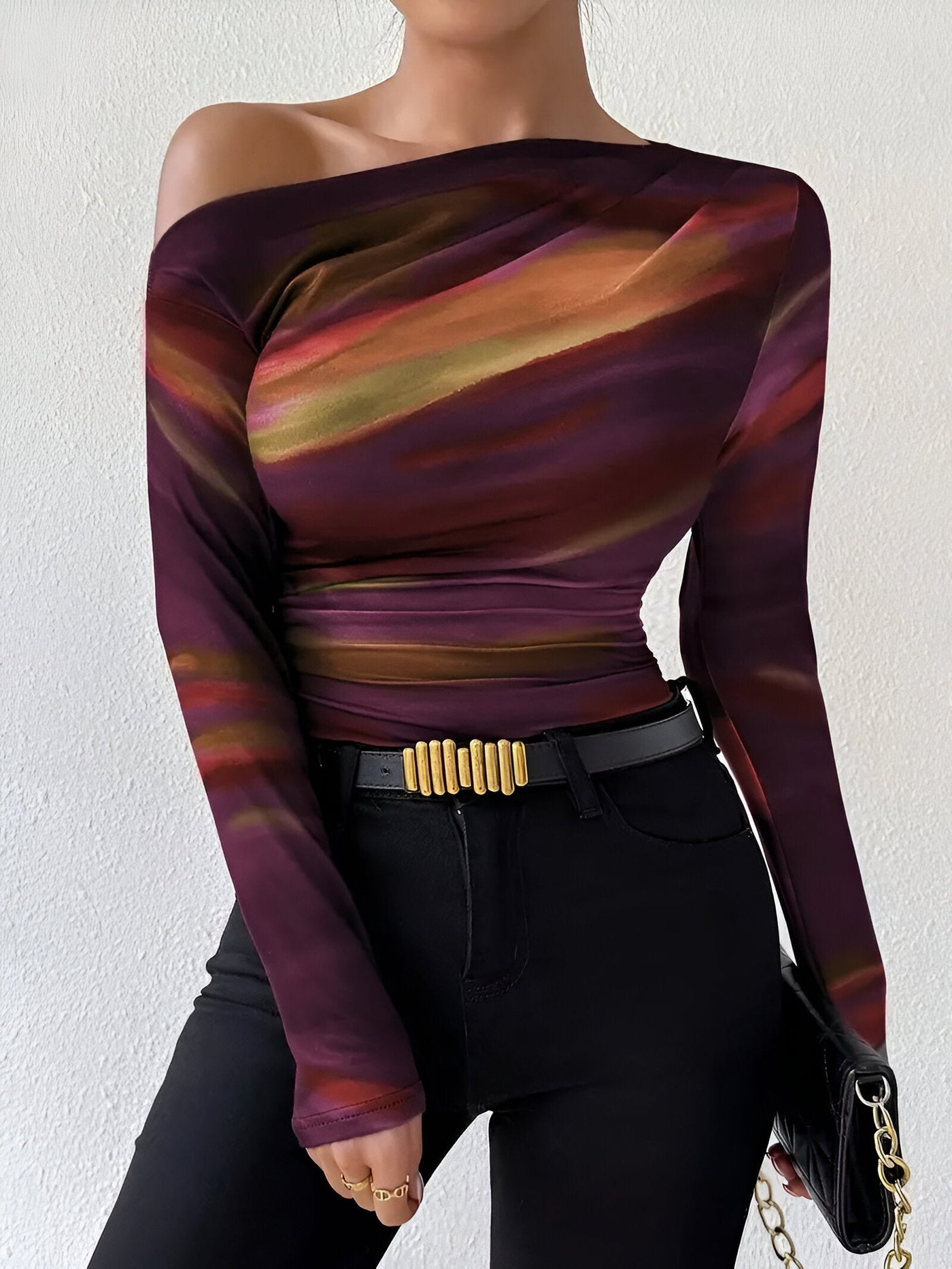 Billie - Stijlvol T-shirt met Lange Mouwen