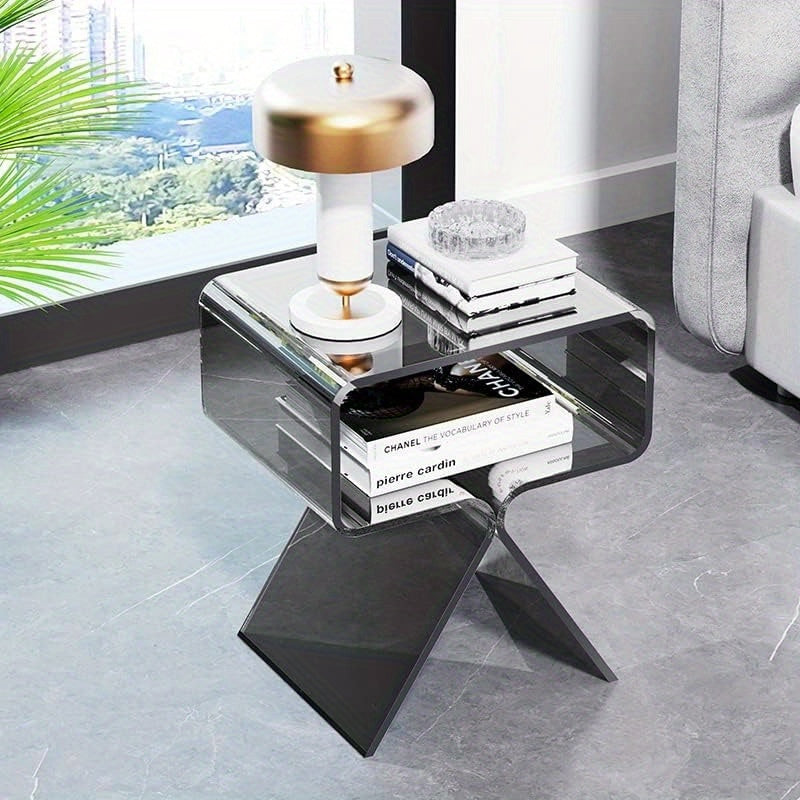 Clissan - Clear Acrylic Side Table