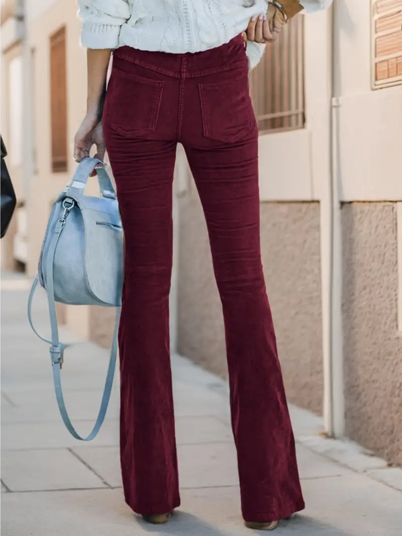 Linda - Casual Stylish Corduroy Pants