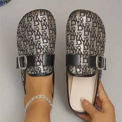 Nina | Chic women's mules with a comfortable flat sole