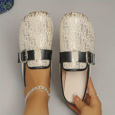 Nina | Chic women's mules with a comfortable flat sole