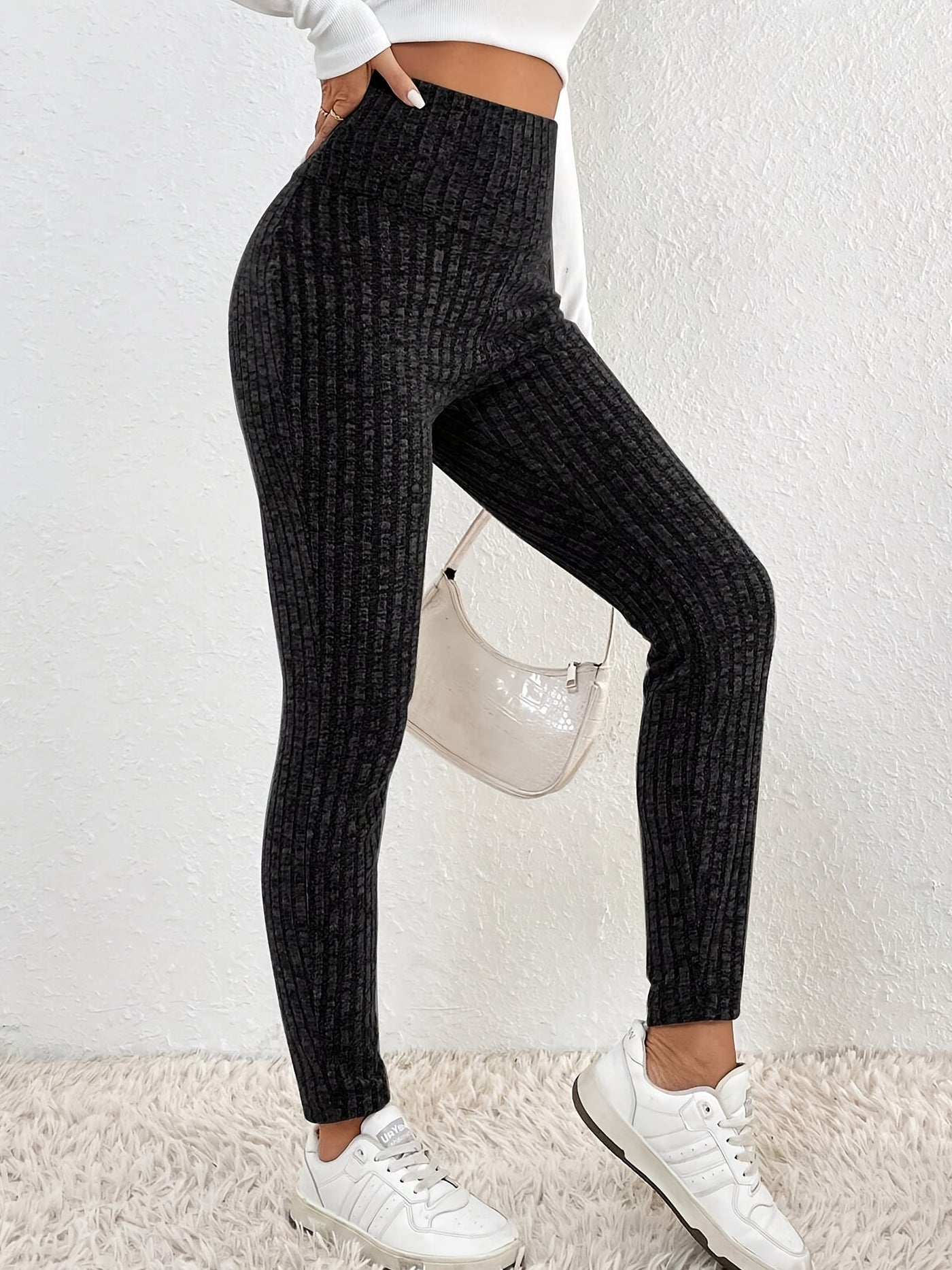 Elin | High-waisted, sturdy skinny leggings