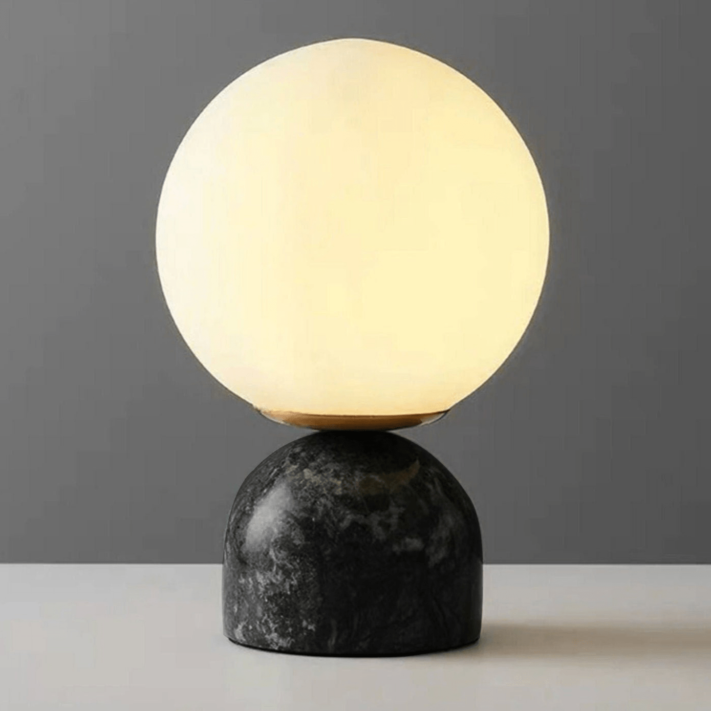 Dirella - Contemporary Sphere Marble Table Lamp