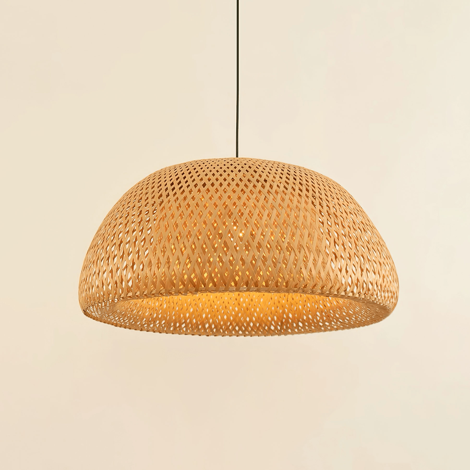 Eurnora - Natural Bamboo Pendant Light