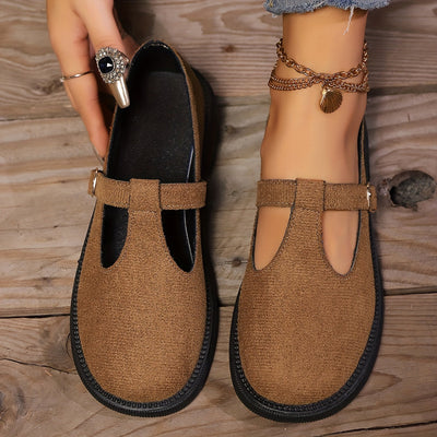 Elin | Elegant plus size ladies ballet flats