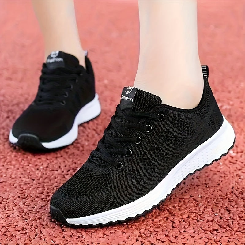 Mila | Ademende gebreide damessneakers