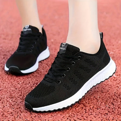 Mila | Ademende gebreide damessneakers