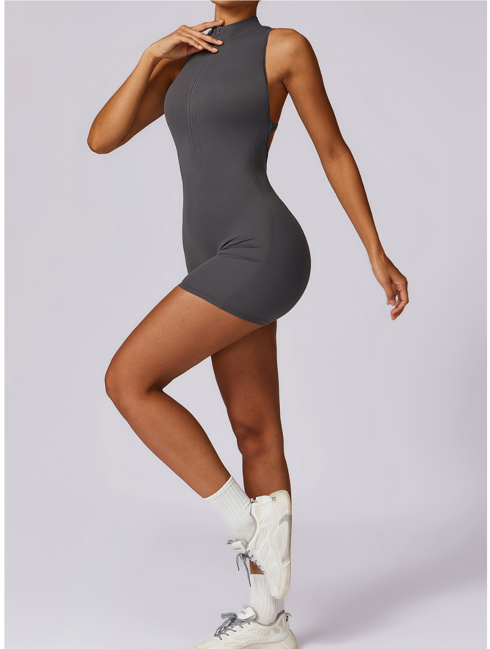 Faylin - Shaping Yoga Fitness Jumpsuit (Sleeveless)