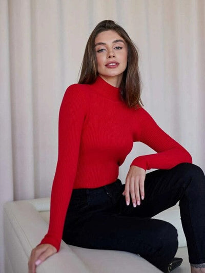 Elenya - Ribbed Turtleneck