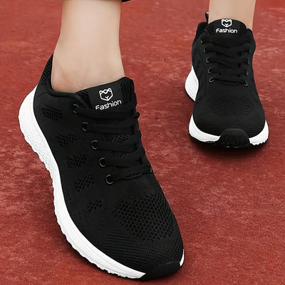 Mila | Ademende gebreide damessneakers