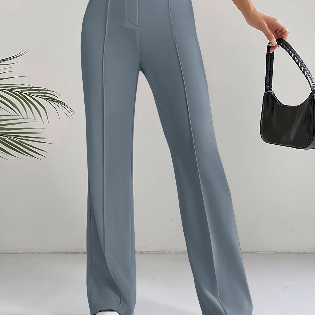 Elin | Stylish high-waisted slim trousers