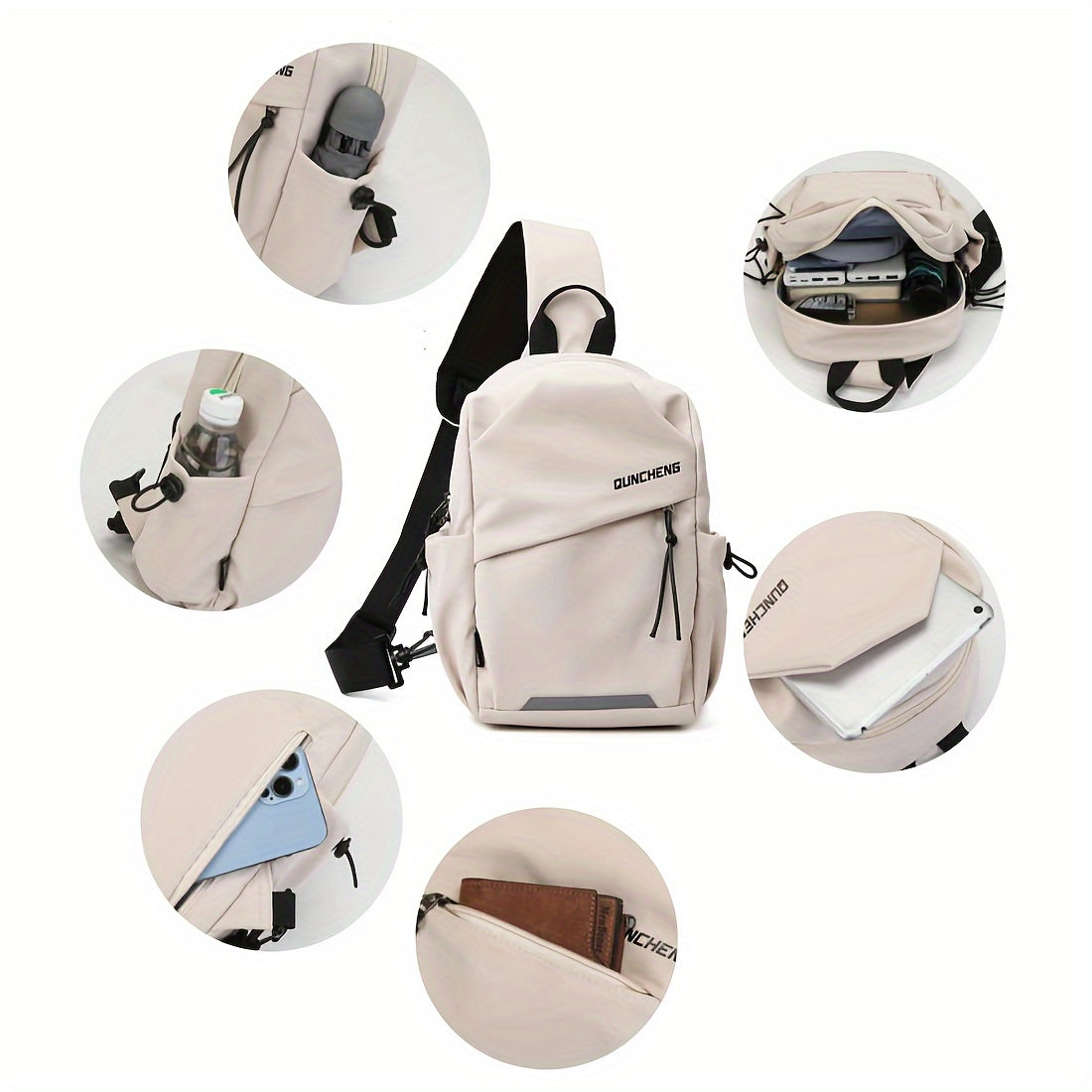 UrbanVault - Casual Crossbody Tas voor Dames - Praktisch & Minimalistisch