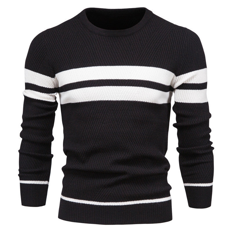 Elias - Casual striped sweater 