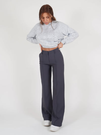 Elianny - Casual Geplooide Broek voor Vrouwen